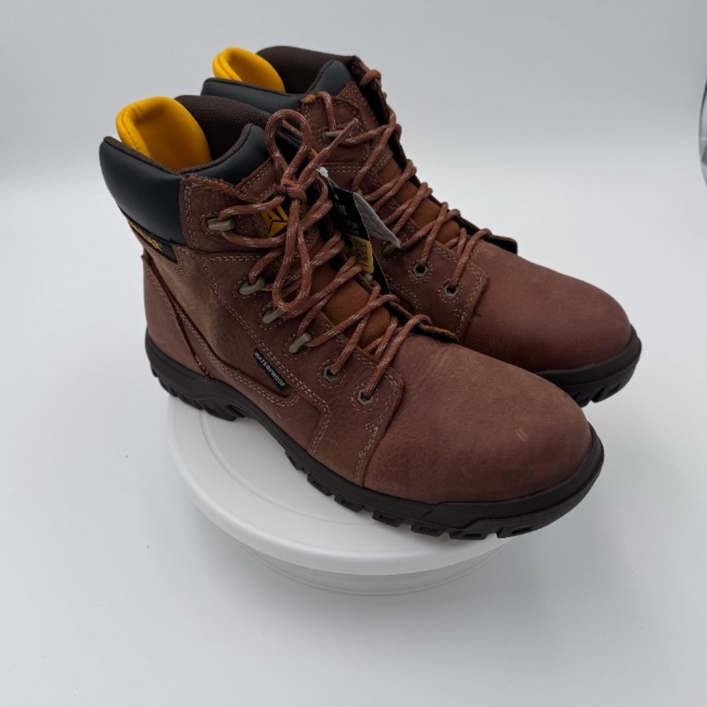 Caterpillar Waterproof Work Boots for Women Composite Toe Sz 11 - Like New - Picture 2 of 9